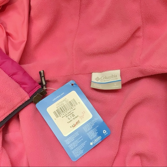 Columbia Pink Windbreaker Jacket - Picture 4 of 4